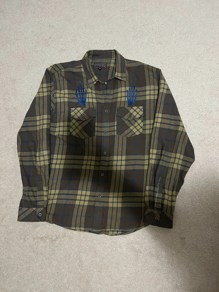 M Supreme Hysteric Glamour Flannel Button Up Shirt | eBay