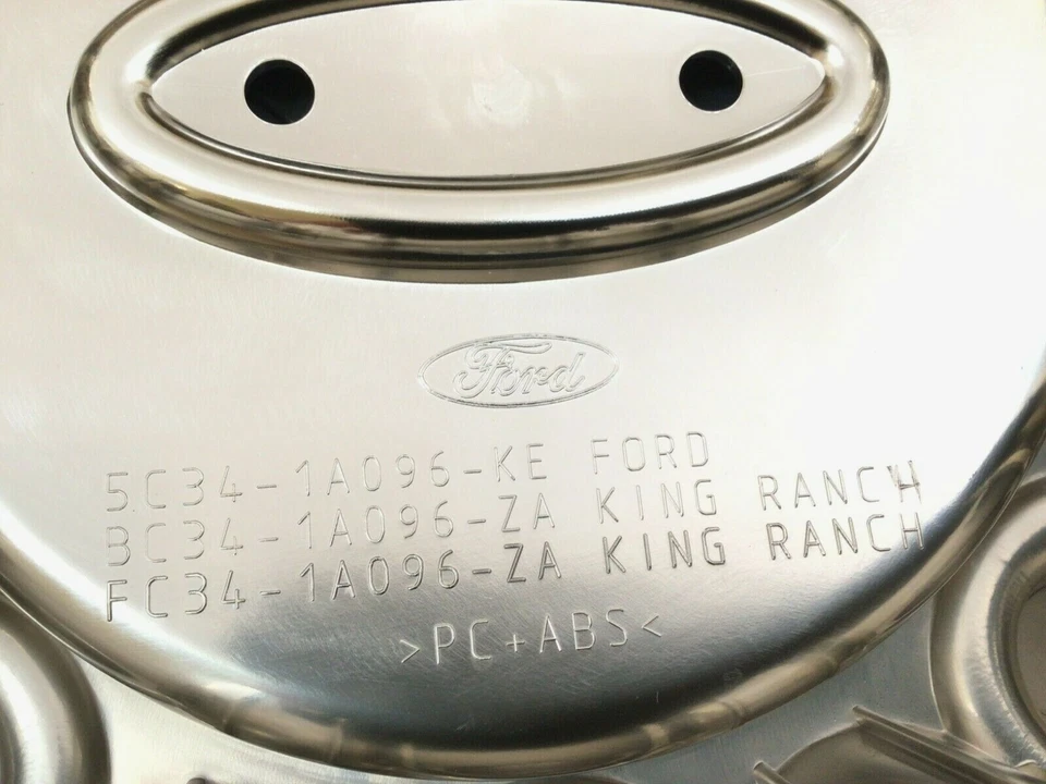 Ford F250 2015 2016 F350 King Ranch 8 orejetas 18" o 20" tapacubos central rueda trasera Foto 4 de 4