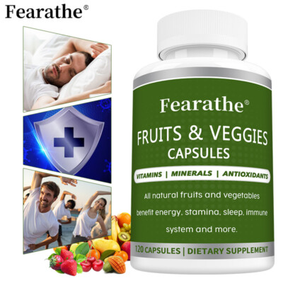 Fruit And Vegetable Capsules Improve Sleep Quality Balance Immune Health