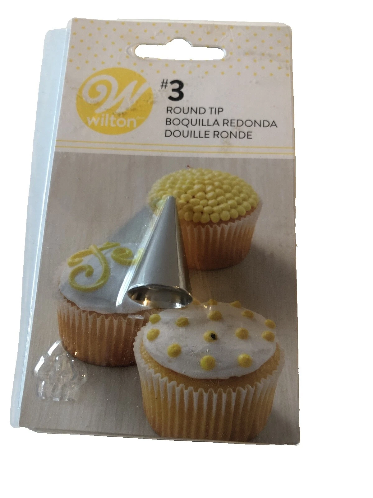 Boquilla de Punta Redonda de Acero Inoxidable Wilton accesorios para hornear-Boquillas de Glaseado