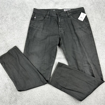 AG Adriano Goldschmied Mens Jeans W36 L33 The Tellis Modern Slim Aged Denim Grey