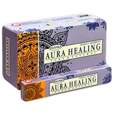 Deepika Aura Healing Incense Sticks Agarbatti Indian Natural Scent For Home Use