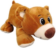 Anico Peluche da Collezione Sdraiato, Peluche, Orso, Alto 13 Pollici
