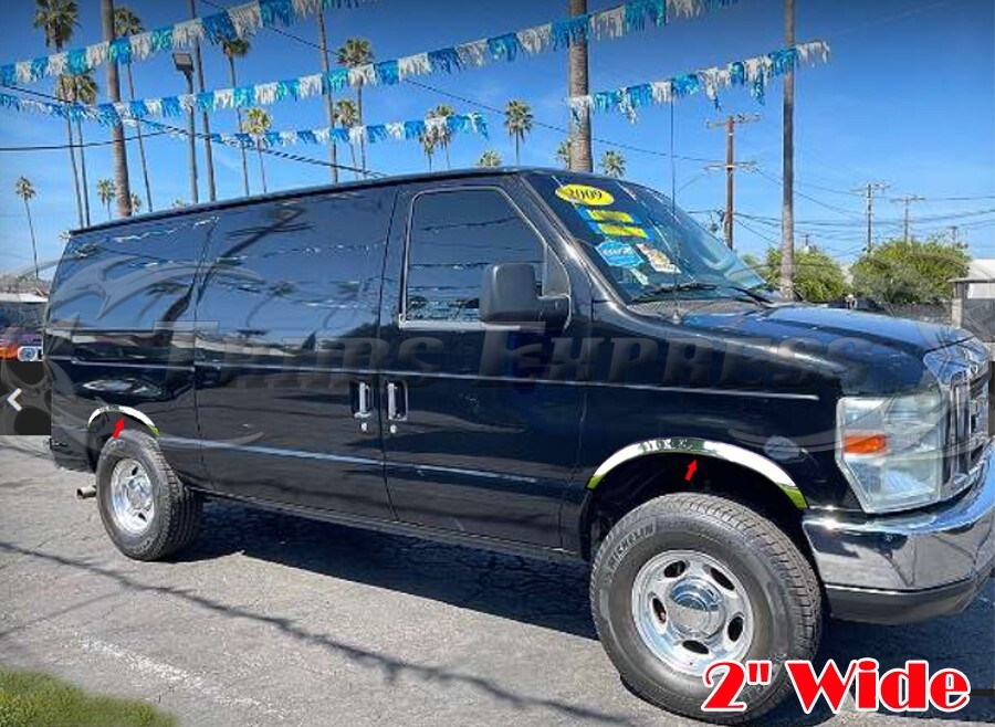for19922014 Ford Econoline Wagon Fender Flare Wheel Trim