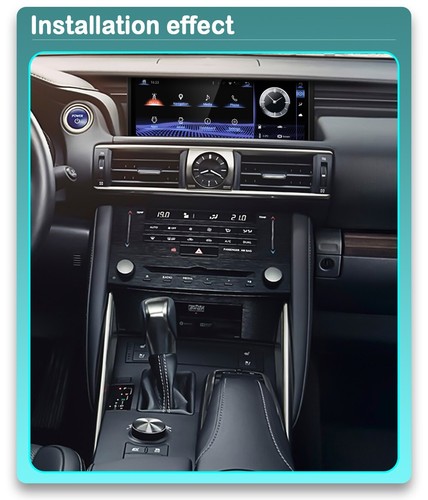 Estéreo GPS CarPlay 10,25"" para Lexus IS RC 200 250 300 350 200t 300h 2013-19 - Imagen 3 de 11
