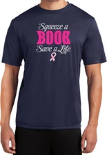 Buy Cool Shirts Breast Cancer T-shirt Save a Life Moisture Wicking Tee