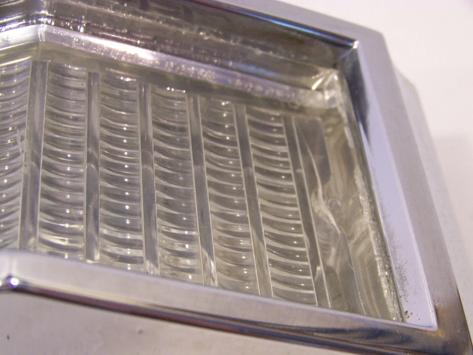 1966 PLYMOUTH SPORT FURY RH REVERSE BACKUP LIGHT COMPLETE FURY III OEM #2575462 - Image 3 of 4