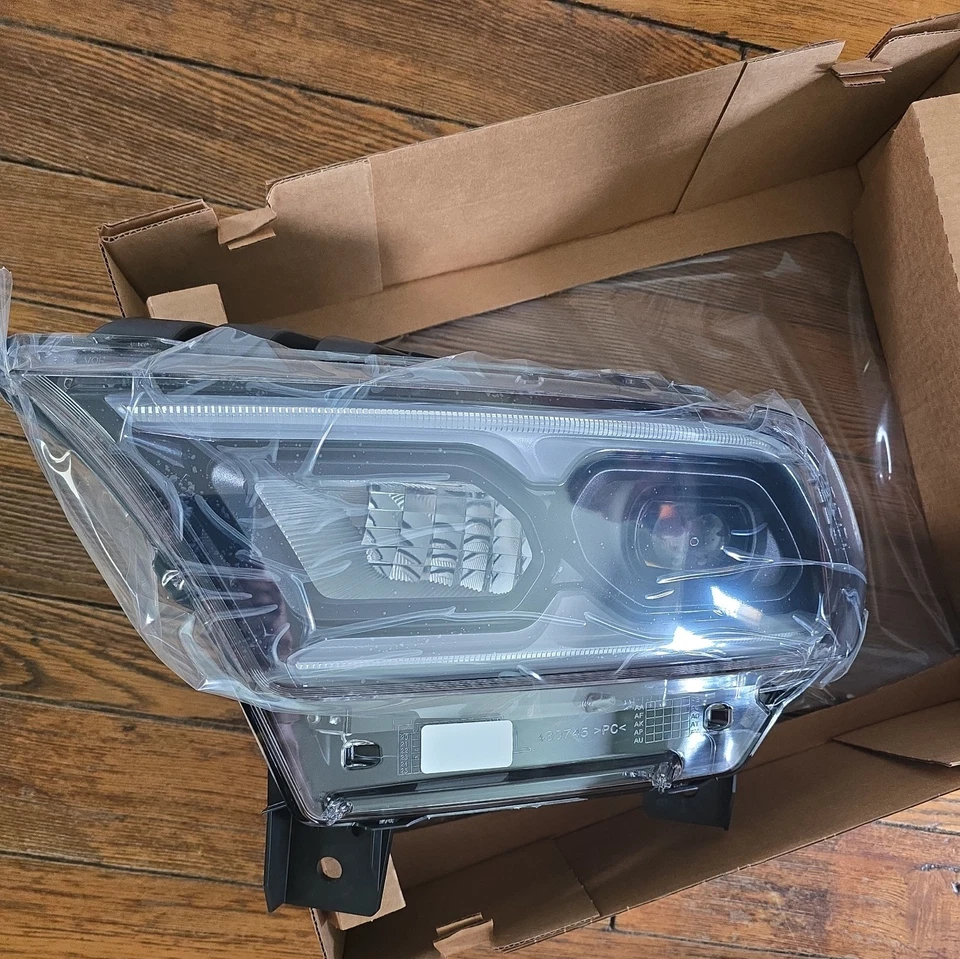 Left Driver Side For 2021-2024 Dodge Durango Black Housing Headlight Assembly - Image 4 of 4