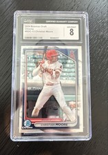2024 Bowman Draft - Chrome Christian Moore #BDC-13 (RC)