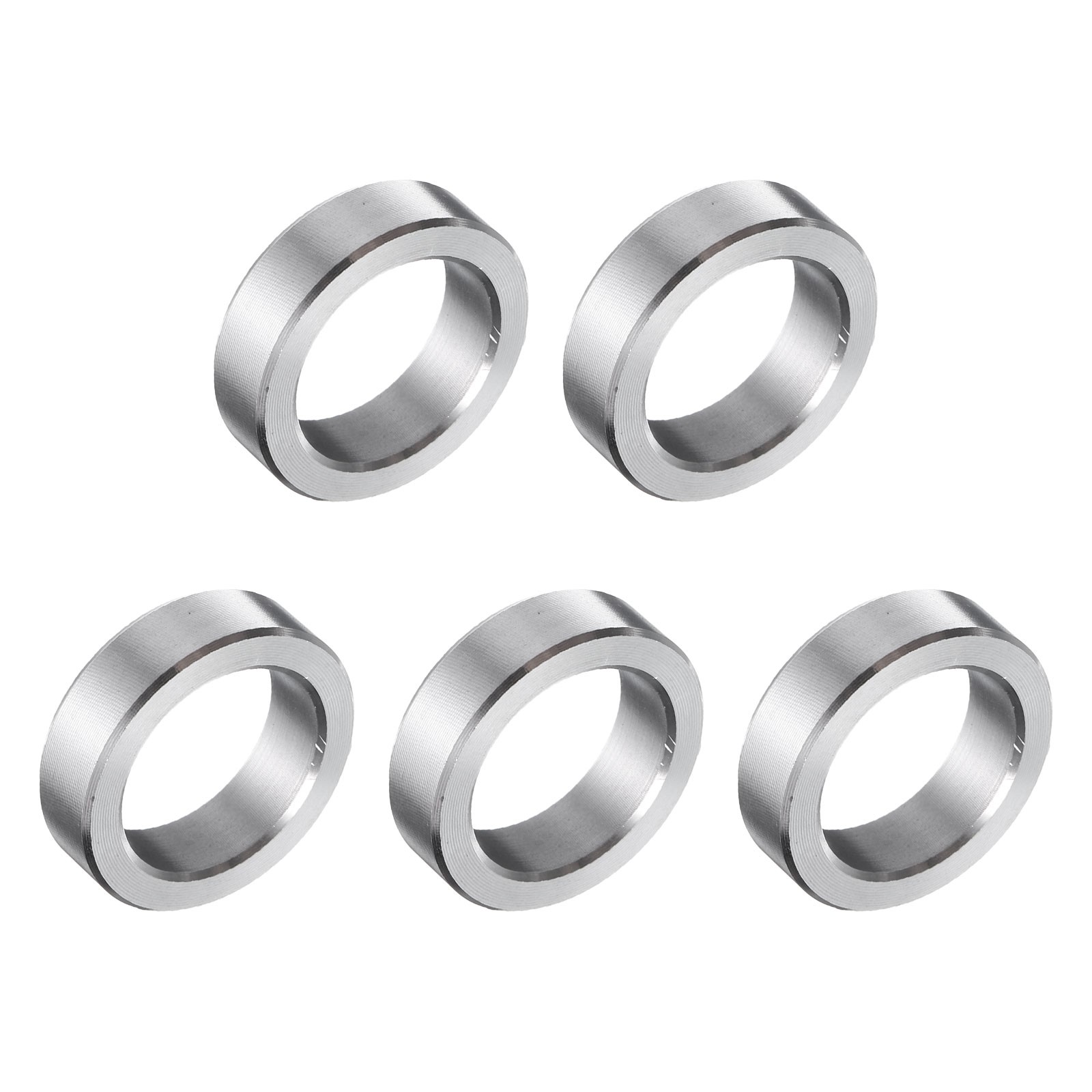 5Pcs Stainless Steel Spacer 5/8" Bore x 7/8" OD x 1/4" Length