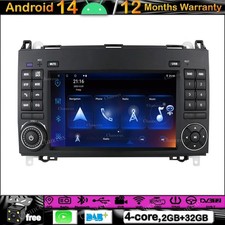7”Android Autoradio DAB GPS Sat Navi BT For Mercedes A-Klasse W169 Sprinter Vito 7”Android Autoradio DAB GPS Sat Navi BT For Mercedes A-Klasse W169 Sprinter Vito