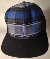 Flipside Hats Flannel Snap Back Hat One Size Made In USA