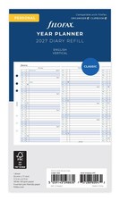 Filofax Personal Vertical Year Planner 2027