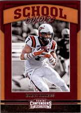 2017 Panini Contenders Draft Picks School Colors #10 Bucky Hodges - FB