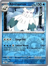 Abomasnow 060/182 Reverse Holo SV10: Destined Rivals NM
