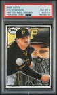 2025 TOPPS SKETCH CARDS PAUL SKENES IAN MCKESSON PSA 8 AUTO 9