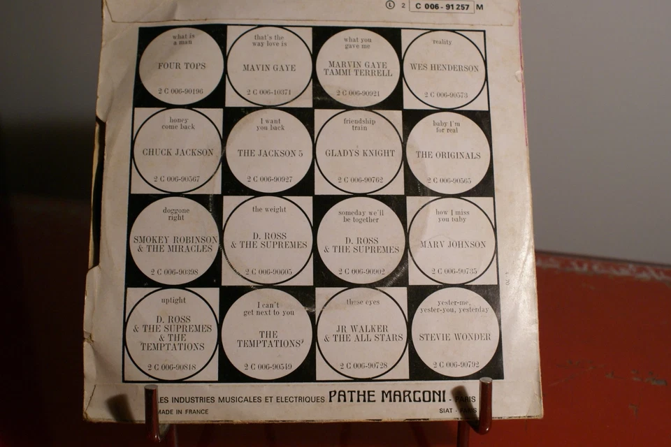 Original French single 45 T / JACKSON FIVE / TAMLA MOTOWN /  MICHAEL JACKSON - Photo 2/4