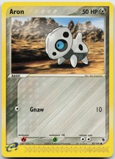 Aron 50/109 Common Ruby & Sapphire Pokemon Moderately Played on eBay