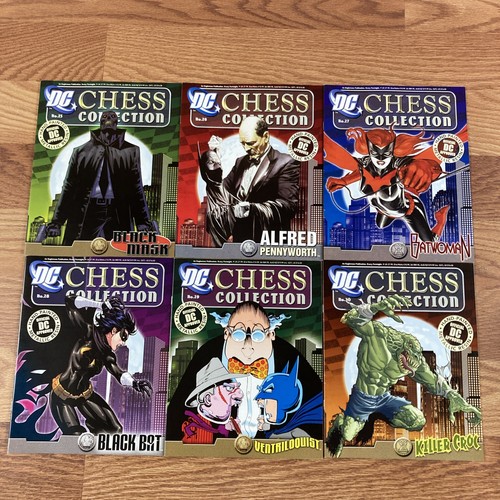 Eaglemoss DC Chess Collection 1-64 Magazines ONLY DC Comics VG-VF Condition - Picture 6 of 12