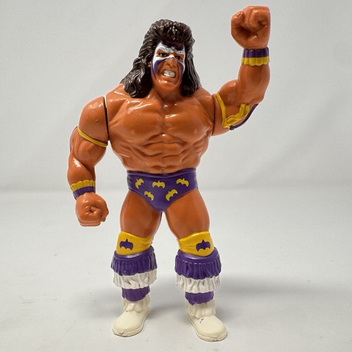 Hasbro WWF Ultimate Warrior Series 3 Purple Shorts...