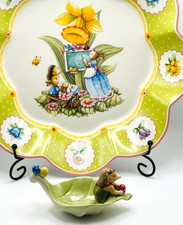 Villeroy & Boch Ostern 2014 - Set Leaf Bowl Igel + Spring Fantasy Schale Easter