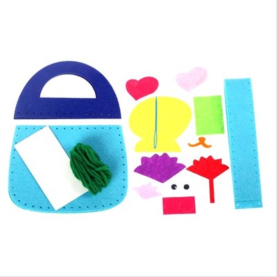 8Pcs Kids Sewing Kit DIY Felt Sewing Kits Preschool Educational Toys Craft Felt