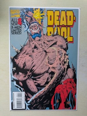 Deadpool #4 VF+ (8.5) X-Men Limited Mini Series Mark Waid Story Marvel 1994