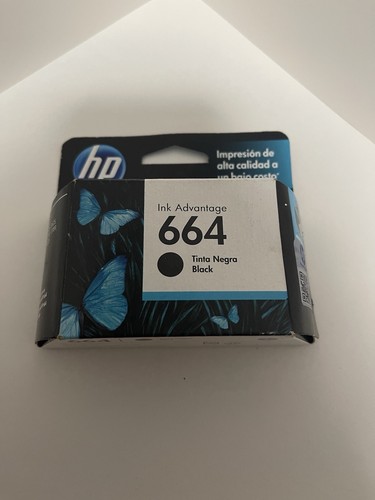 HP Genuine Ink Cartridge 664 Tinta Black Deskjet EXP 02/2020