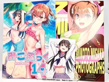 C106 A Certain Scientific Railgun misaka mikoto ZVIII miko book 14 sheet art set