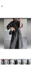 NWT Gray Maxi Winter Coat For Women Size 0