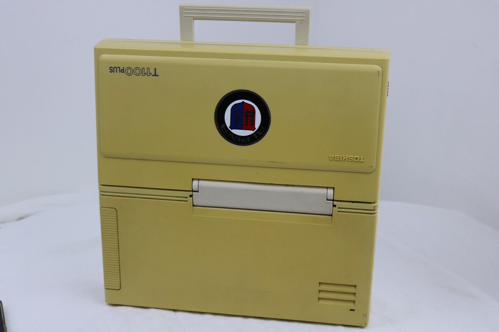 raro computer portatile portatile Toshiba T1100 PLUS vintage, funzionante foto 6
