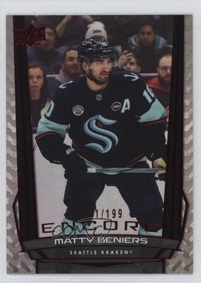 2025-26 Upper Deck Series 1 Encore Red 101/199 Matty Beniers #E-48 h6w