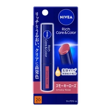 Nivea Rich Care & Color Lip smoky rose Lip Balm Moisturizing Cream 2g F/S