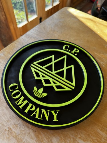 Adidas Spezial | CP Company | Sign | Logo | Mancave | Bedroom | 22cm x 22cm - Picture 2 of 3