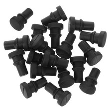 32 Pcs Replacement Slow Cooker Silicone Feet Black Round Pot Accessories
