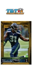 Kam Chancellor 2015 Topps Gold #231 Seattle Seahawks /2015 16a