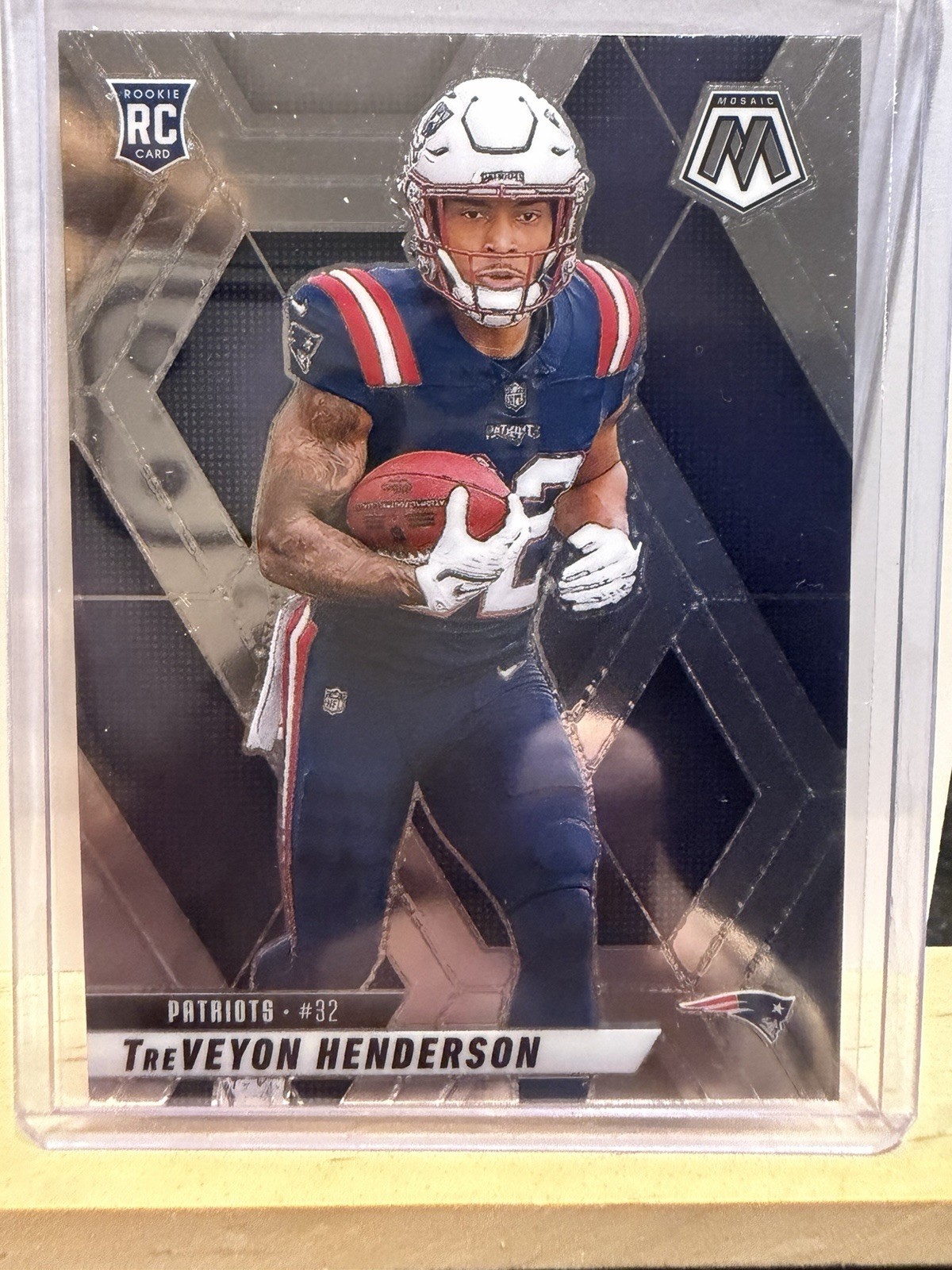 2025 Panini Mosaic - Rookies TreVeyon Henderson #325 Silver Prizm (RC)