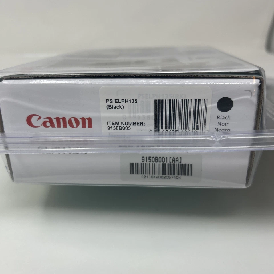 Canon PowerShot Elph 135 16mp 8x Optical Zoom Black Digital Camera Brand New - Image 4 of 4