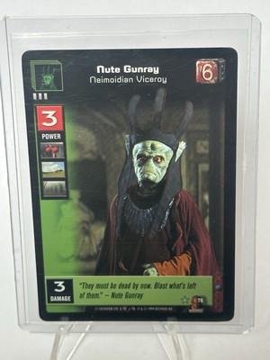 Young Jedi CCG - Jedi Council - Nute Gunray