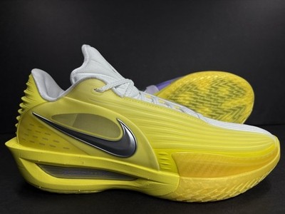 Nike Air Zoom GT Cut 3 Turbo Mens Sz 9 Violet Yellow Lakers Color-way Luka Kobe