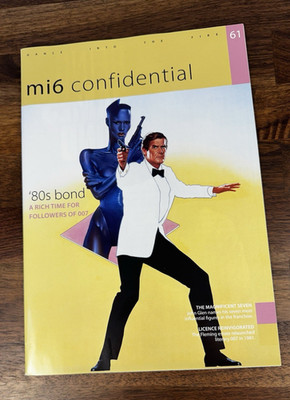 MI6 Confidential Magazine 007 James Bond Issue #61 Roger Moore New