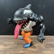 Vintage 1995 Street Sharks Moby Lick Action Figure Street Wise Design Rare