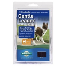 PETSAFE GENTLE LEADER HEADCOLLAR MEDIUM 25 TO 60 LBS BLACK NIP SHIP FREE