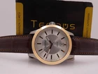 EBERHARD&CO AIGLON GRANDE TAILLE 42030 NEW BOX&PAPERS 18Kt ROSE GOLD BEZEL WATCH