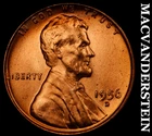 1956-D Lincoln Wheat Cent- Choice Gem Brilliant Uncirculated No Reserve #i7769