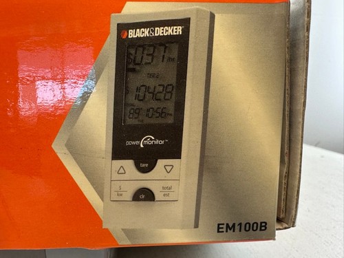 Black & Decker Power Monitor EM100B New In The Box - Imagen 2 de 8