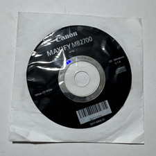Canon Maxify MB2700 Series Setup CD Disc For Windows    New