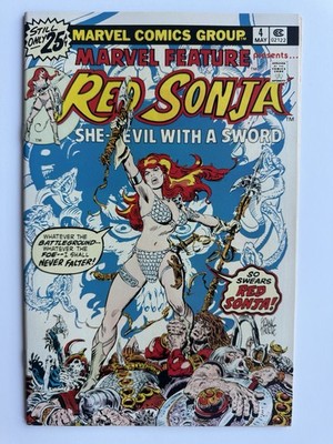 MARVEL FEATURE 4 * RED SONJA SHE DEVIL & CONAN 1977 * High Grade NM