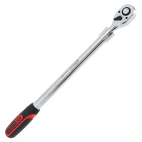 KS Tools Teleskop-Ratsche 1/2'' VerläNgerbar Umschaltknarre Profi 460-600Mm