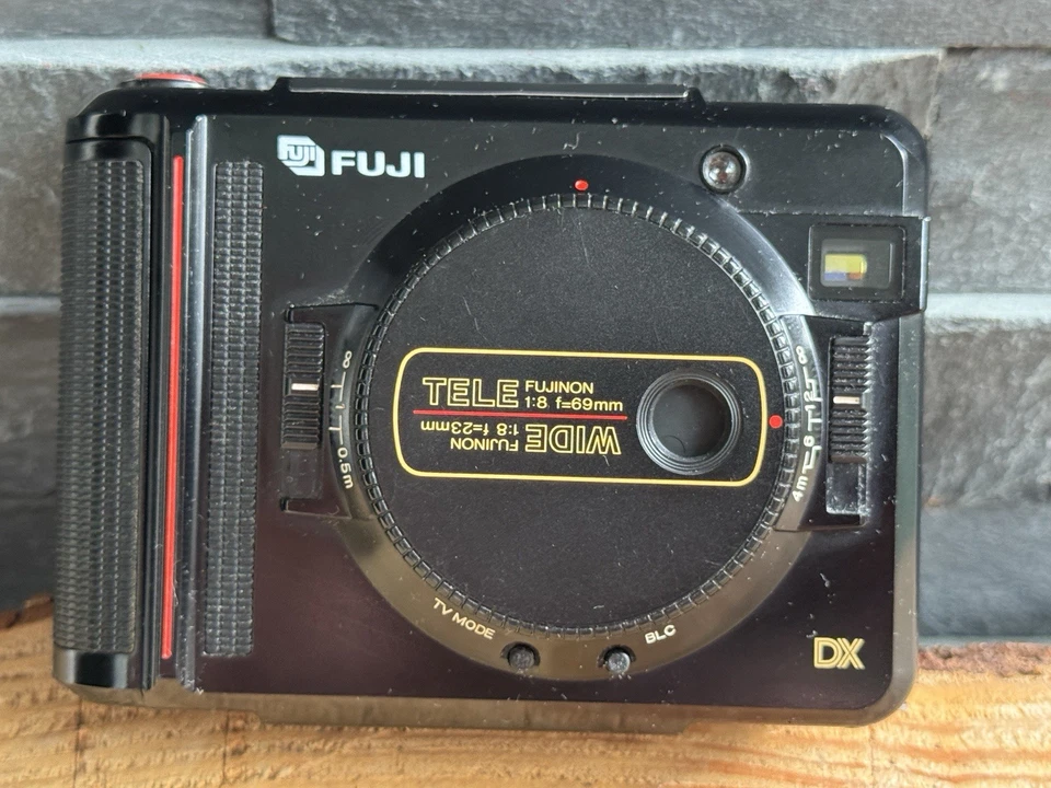 Fuji TW-3 Kleinbild-Halbformat-Kamera 18x24mm. 1.8 F 69mm Made In Japan Vintage - Bild 3 von 4